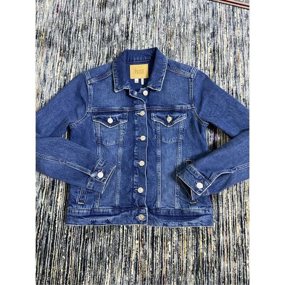 Paige Rowan Distressed Denim Jacket size XS - Picture 9 of 11